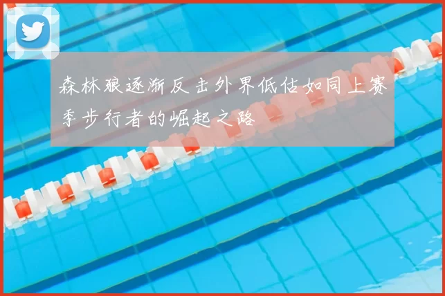 森林狼逐渐反击外界低估如同上赛季步行者的崛起之路