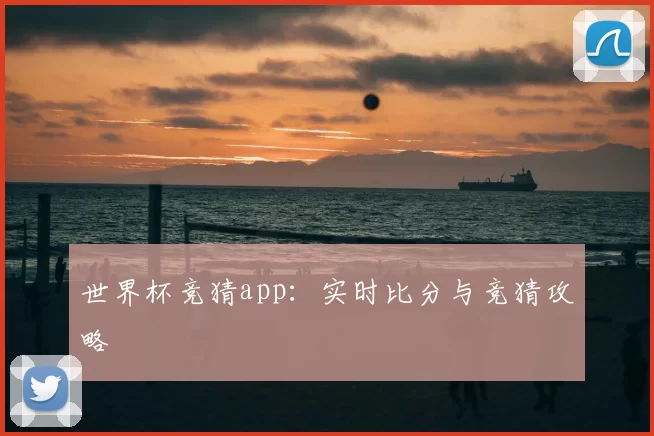 世界杯竞猜app：实时比分与竞猜攻略
